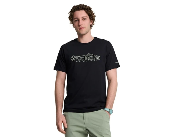 Columbia CSC M Branded Peaks SS Tee Erkek Kısa Kollu Tişört CS0414 ürün görseli 1