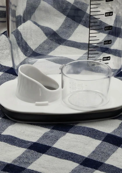 Plastik Erzak Kabı - Kilitli Kapaklı Erzak Kutusu - 1300 ML - 3