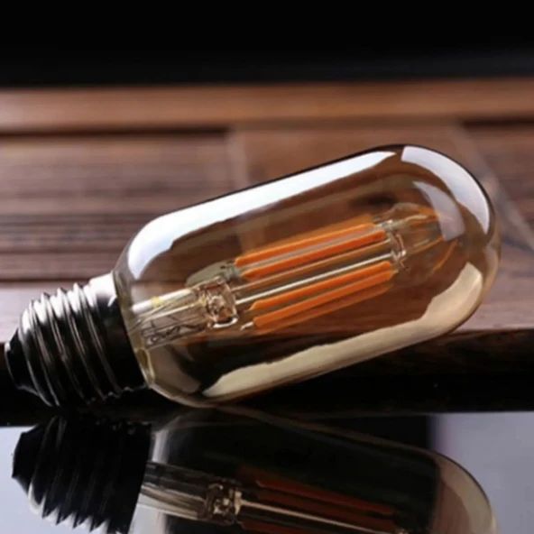 CATA CT-4298 4W Rustik Led Ampul E27 Duylu Amber Renk 2700K - 4