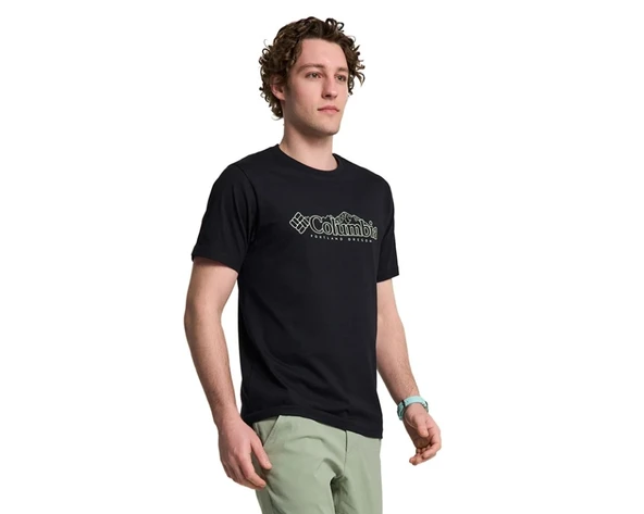 Columbia CSC M Branded Peaks SS Tee Erkek Kısa Kollu Tişört CS0414 - Resim 5