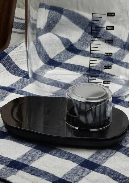 Plastik Erzak Kabı - Kilitli Kapaklı Erzak Kutusu - 1300 ML - 5