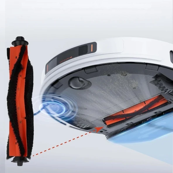 Roidmi Eve Plus Robot Süpürge Ana Fırçası - Resim 3