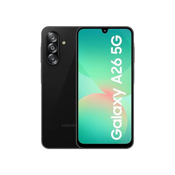SAMSUNG A26 256 GB 8 RAM SİYAH 5G SAMSUNG TÜRKİYE GARANTİLİ