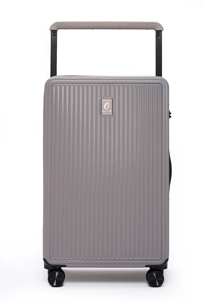 Elatae Vouge Exclusive Ultra Strong 2'li Valiz Seti Orta Boy - Kabin Boy Vizon V10737 - Resim 3