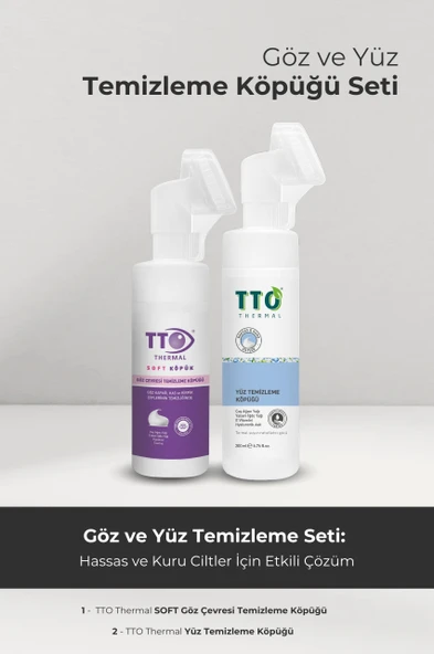 TTO Aplikatörlü Yüz Ve Göz Derinlemesine Temizlik Seti