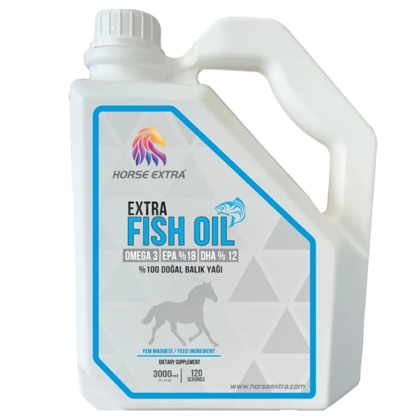 Horse Extra Fısh Oil Balık Yağı 3 LT