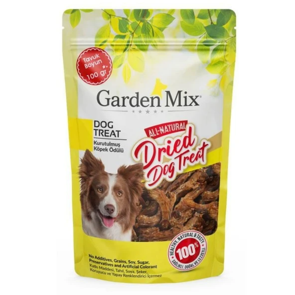 GardenMix Kurutulmuş Tavuk Boyun 100gr