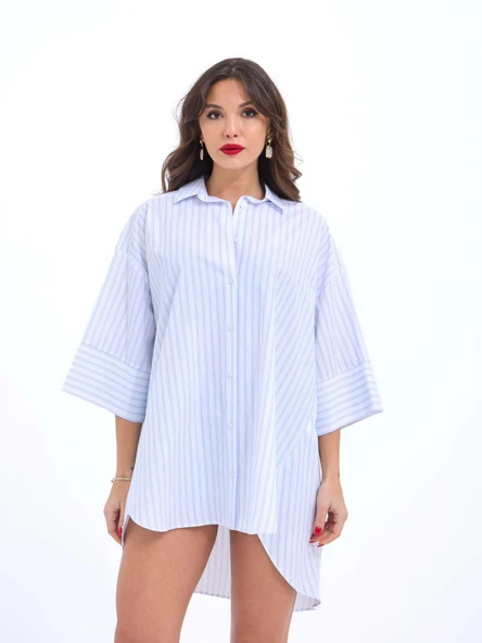 4328 GÖMLEK-ATLANTA ÇİZGİLİ ürün görseli