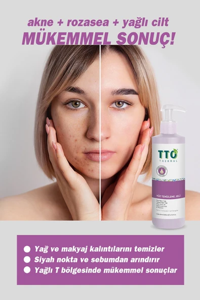 Yüz Temizleme Jeli 150 ml (ÇAY AĞACI YAĞI / TEA TREE OIL) - 3