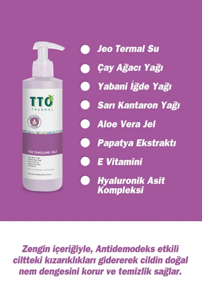 Yüz Temizleme Jeli 150 ml (ÇAY AĞACI YAĞI / TEA TREE OIL) - 2