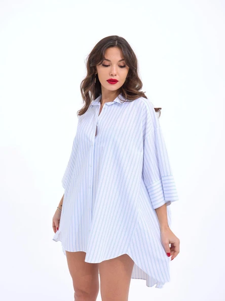 4328 GÖMLEK-ATLANTA ÇİZGİLİ - Resim 5