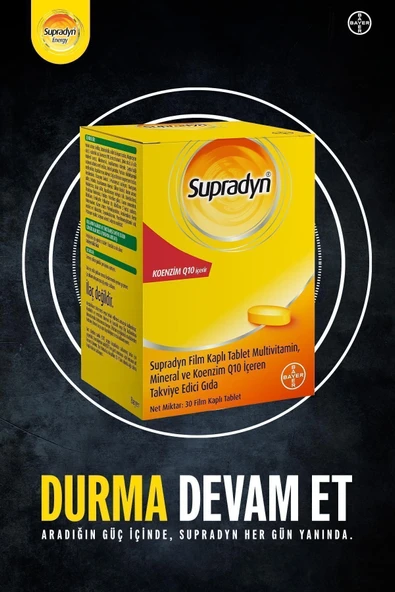 Supradyn Daily Koenzim Q10 30 Tablet - 6