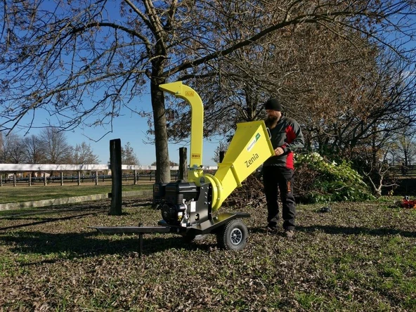 Agrinova ZE400-CA ZENİA Benzinli Dal Öğütme Makinesi - 2