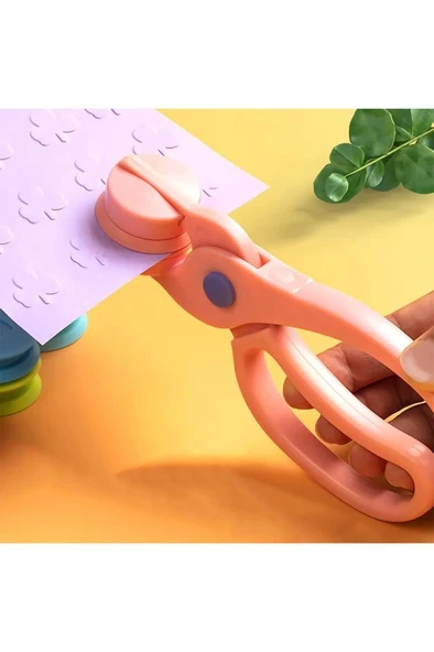 3D Kabartma Damga Makası 8 Desen Çocuk El Sanatları Anaokulu - 10