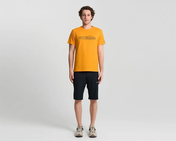 Columbia CSC M Branded Peaks SS Tee Erkek Kısa Kollu Tişört CS0414 - 12