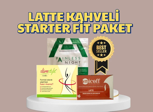 One more international  LATTE  KAHVELİ STARTER FİT PAKET