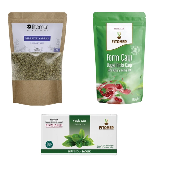 Arınma ve Metabolizma Seti ( Form - Biberiye ve Yeşil Çay )