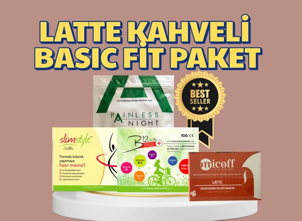 One more international  LATTE KAHVELİ BASIC FİT PAKET