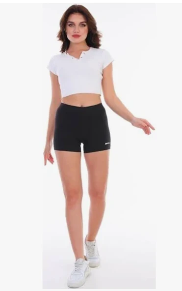 Isula Orijinal Hybrid Siyah Kadın Voleybol Taytı - Resim 4