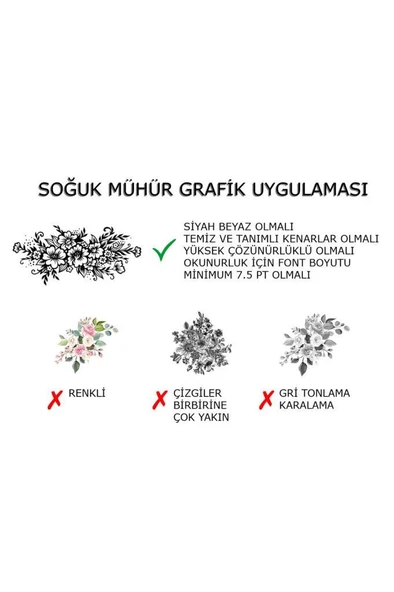 Soğuk Mühür Kabartma Damga Portatif El Tipi Baskı Makinesi TRODAT - Resim 3