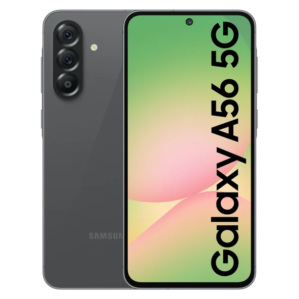 SAMSUNG A56 256 GB 8 RAM 5G GRAPHİTE SAMSUNG TÜRKİYE GARANTİLİ