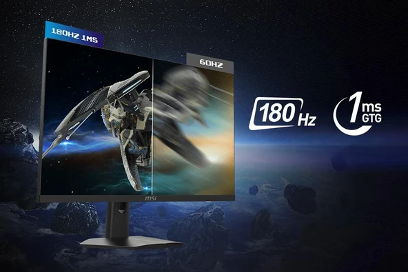 MSI G244F E2 23.8 FLAT IPS 1920X1080 (FHD) 16:9 180HZ 1MS FREESYNC PREMIUM GAMING MONITOR - 5
