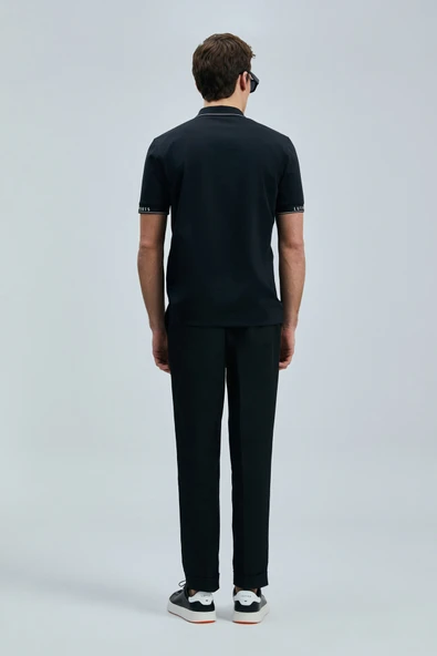 Lufian 111040226 Hold Smart Polo Yaka Tişort Erkek T-Shirt - Resim 7