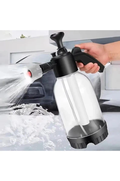 Araç Yıkama Köpük Püskürtücü Yüksek Basınçlı El Pompası 2Litre Otomobil, Bahçe, Temizleme - 2