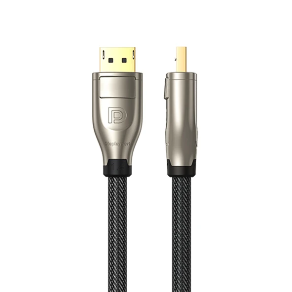 UGREEN 60842 DP112 8K 60Hz 4K 144Hz v1.4 DisplayPort Görüntü ve Ses Aktarım Kablosu 1metre