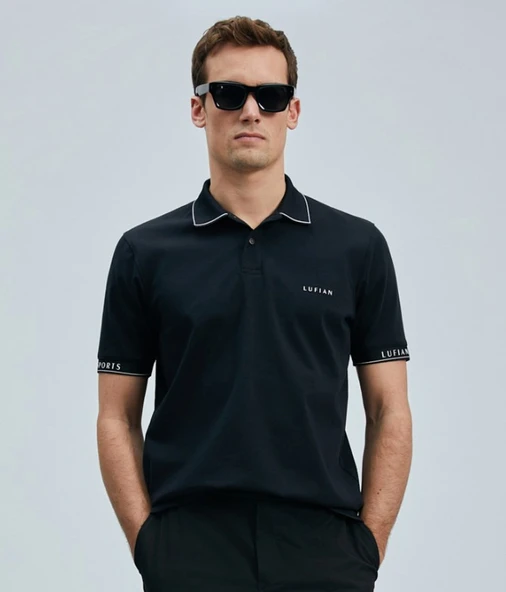 Lufian 111040226 Hold Smart Polo Yaka Tişort Erkek T-Shirt - 1