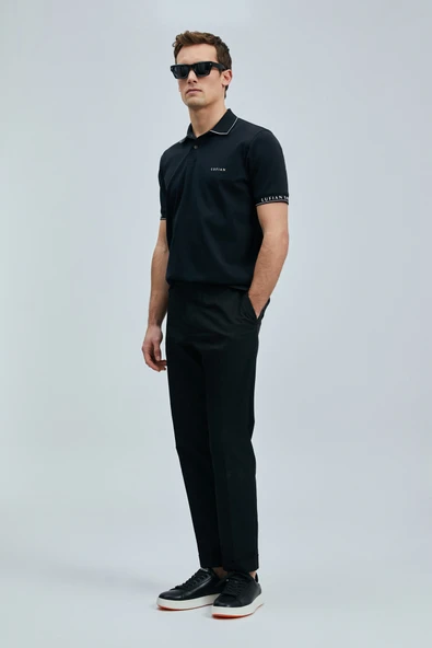 Lufian 111040226 Hold Smart Polo Yaka Tişort Erkek T-Shirt - Resim 5