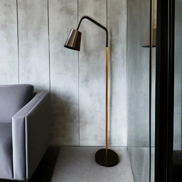 Elara Eskitme Siyah Lambader - 2