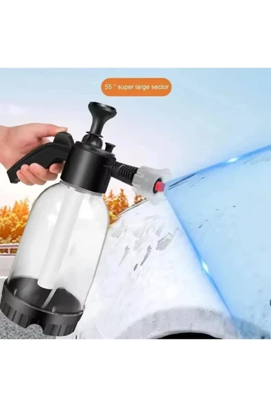Araç Yıkama Köpük Püskürtücü Yüksek Basınçlı El Pompası 2Litre Otomobil, Bahçe, Temizleme - 3