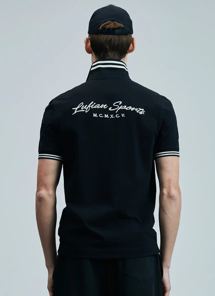 Lufian 111040216 Everes Smart Polo Yaka Tişort Erkek T-Shirt - Resim 5