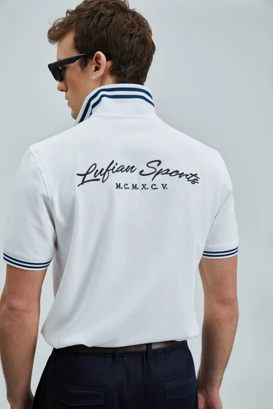 Lufian 111040216 Everes Smart Polo Yaka Tişort Erkek T-Shirt - Resim 4