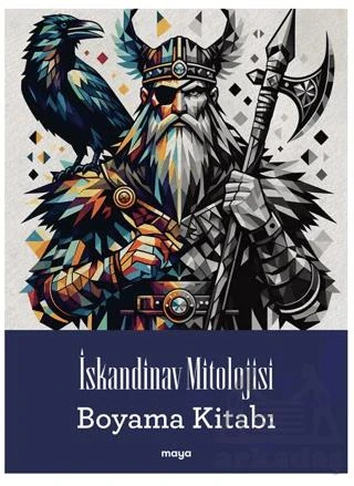 İskandinav Mitolojisi Boyama Kitabı - Tahir Malkoç