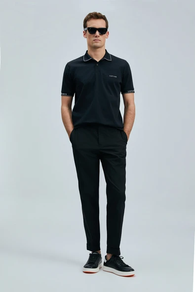 Lufian 111040226 Hold Smart Polo Yaka Tişort Erkek T-Shirt - Resim 3