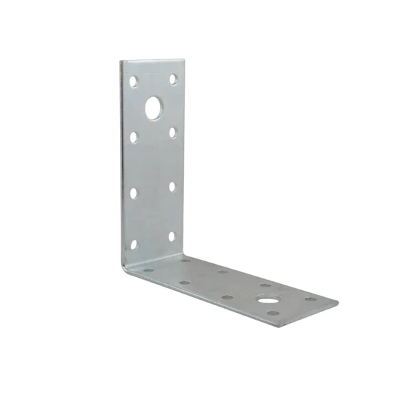 10 ADET Mobilya Dolap Duvar Sabitleme Metal Köşebent 40x80x80 mm Bağlantı Aparatı L Demiri Gönye - 3