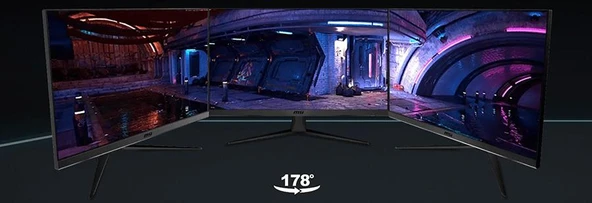 MSI 23.8" G2412F 1920x1080 (FHD) 16:9 FLAT RAPID IPS 180HZ 1MS ADAPTIVE-SYNC GAMING MONITOR - 9