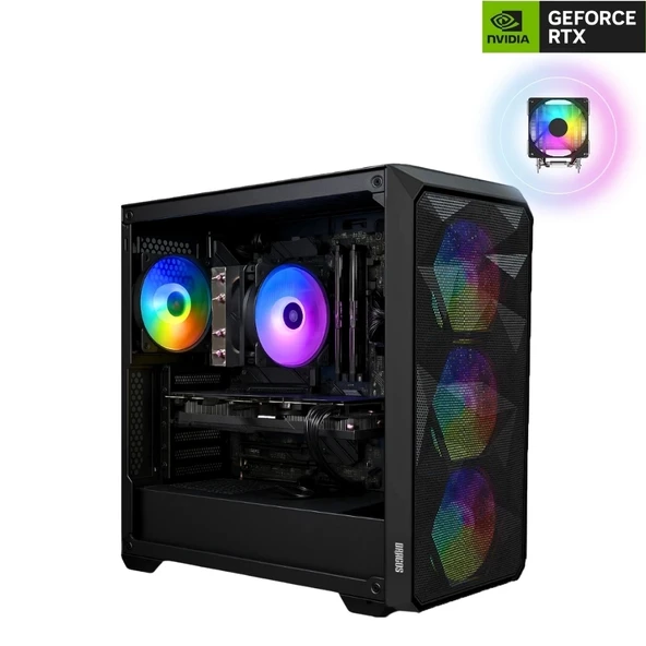 CRTG181 Ryzen 5 7500F 16GB DDR5 512GB NVMe RTX 5060Ti 16GB Gaming Hazır Sistem Tavsiyesi