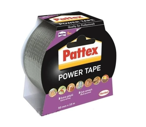 Pattex Power Tape Gri 50Mmx10M 1870313-1456377