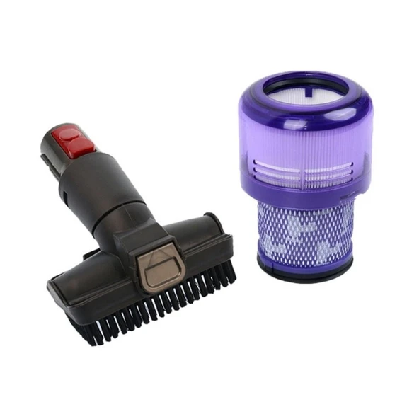 Dyson V15 Detect Dikey Süpürge ile Uyumlu Filtre ve Mobilya Fırçası Seti