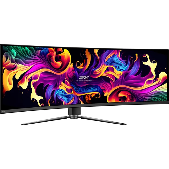 MSI 49" MPG 491CQPX QD-OLED 5120x1440 DQHD CURVE 240HZ 0.03MS G-SYNC COMPATIBLE GAMING MONITOR - 2