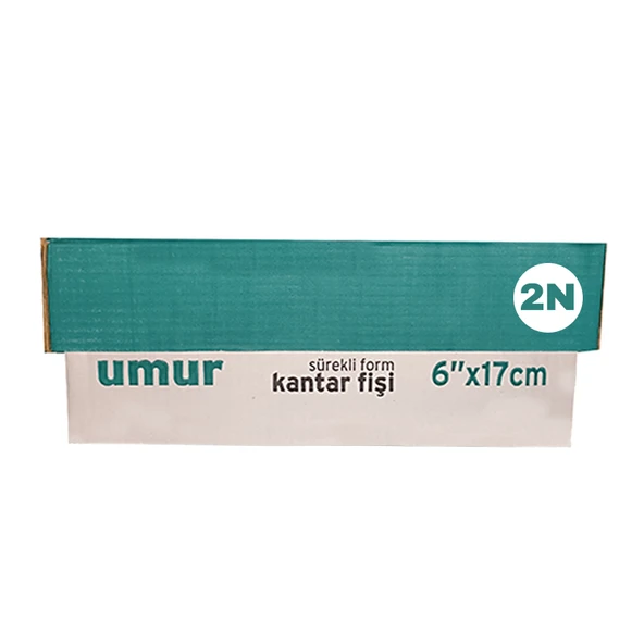 UMUR Kantar Fişi 6x17 2 Nüsha 1000 li - Resim 3