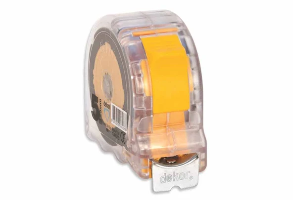 Dekor 408 Şeffaf Şerit Metre 5 Metre 25 Mm