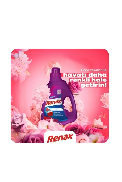 RENAX SIVI ÇAMAŞIR DET.RENKLİLER 2520 ML. - 2
