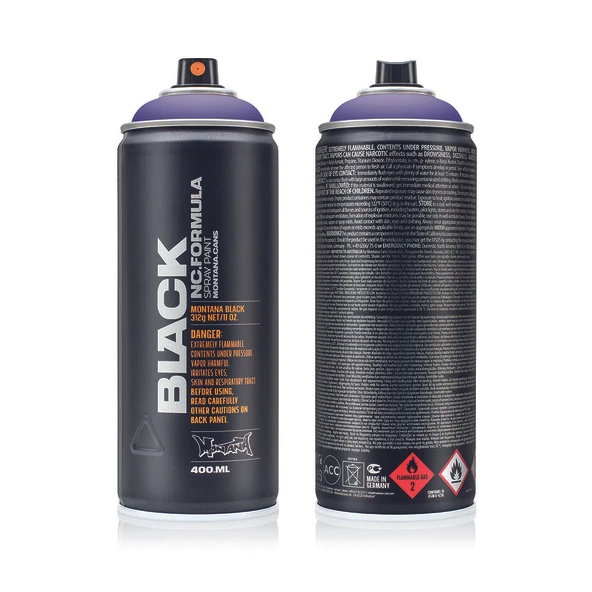 Montana Black Sprey Boya 400ml Wizard BLK4160