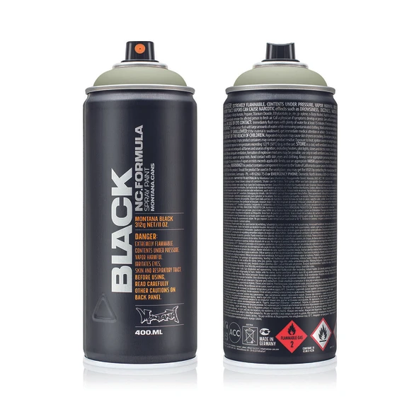 Montana Black Sprey Boya 400ml Hannibal BLK6910