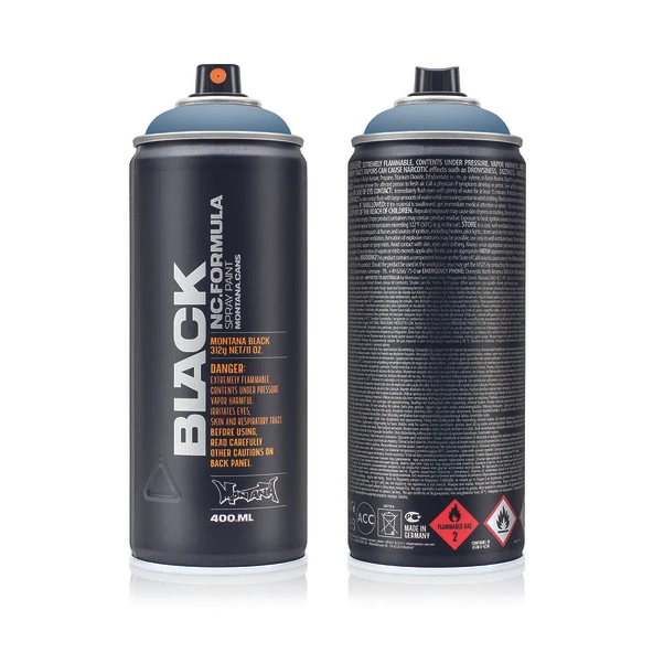 Montana Black Sprey Boya 400ml Marlin BLK5185