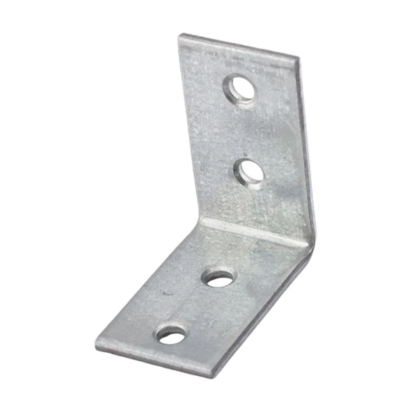 (5 ADET) Mobilya Eşya Dolap Yatak Duvara Sabitleme Köşebent Bağlantı Aparatı L Demiri Gönye 35x35x20 Mm - Resim 4